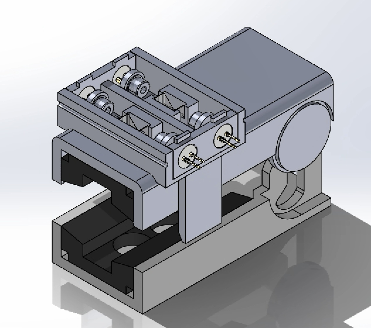 CAD assembly of the Pulse Oximeter