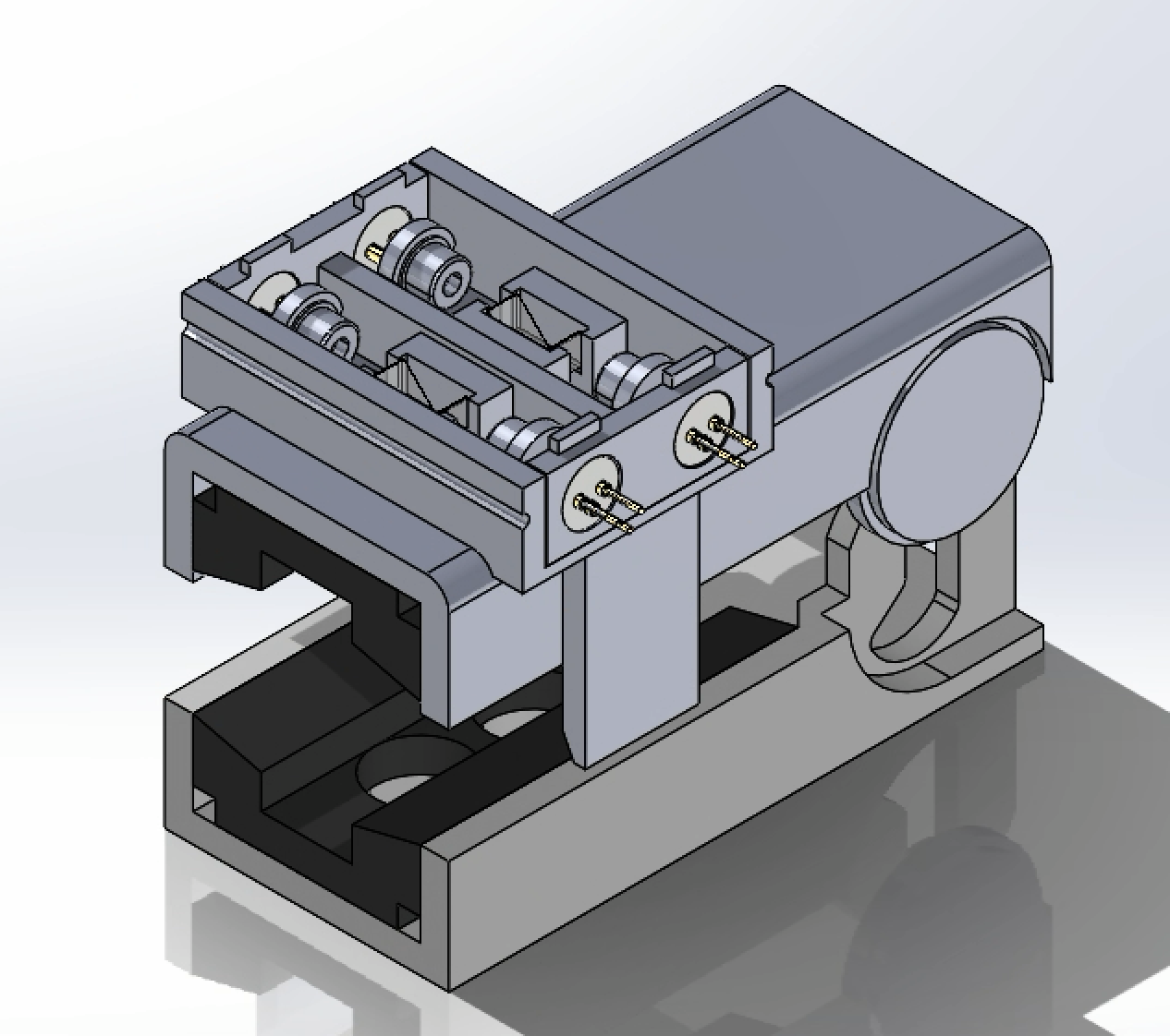 CAD assembly of the Pulse Oximeter
