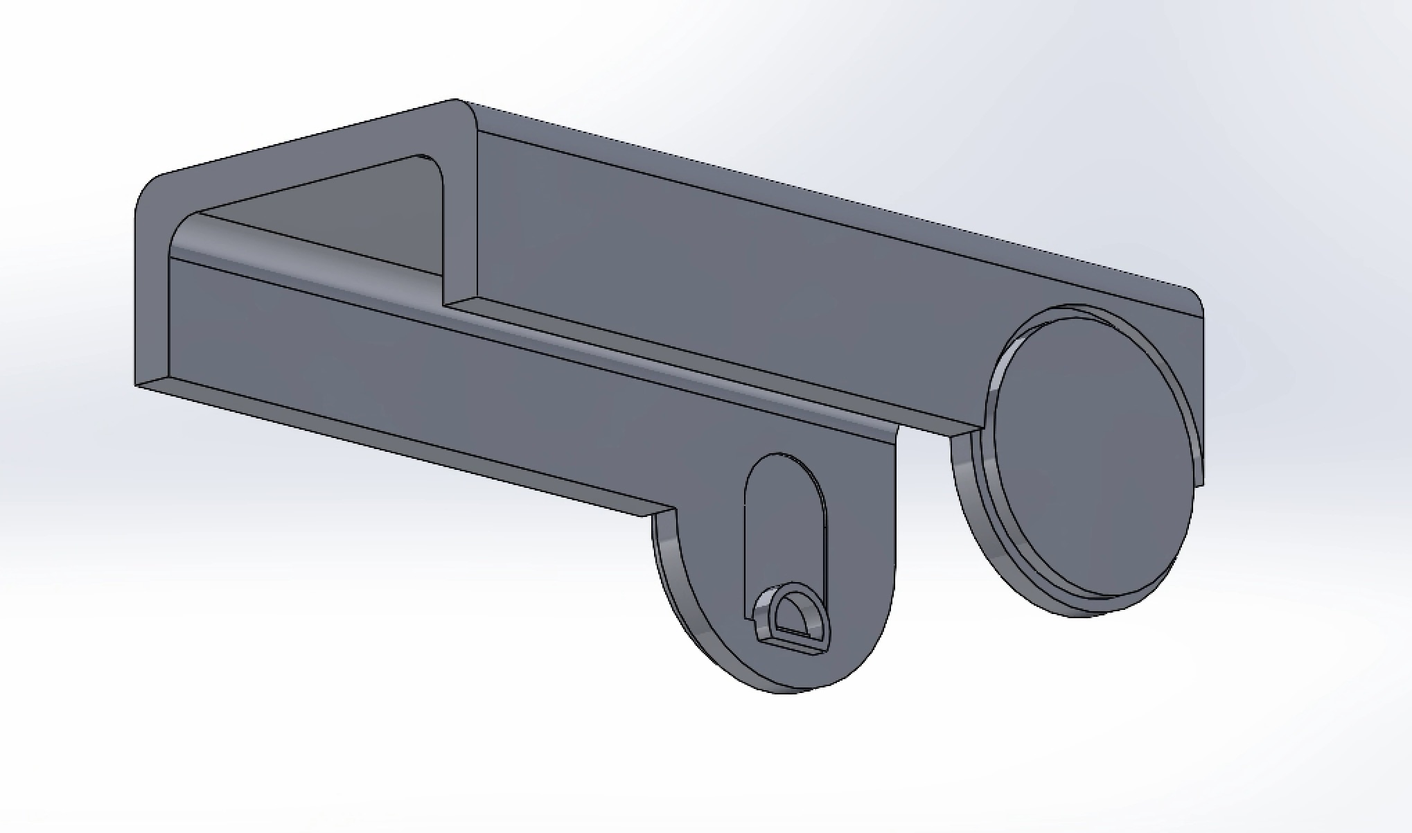 CAD model of the top joint